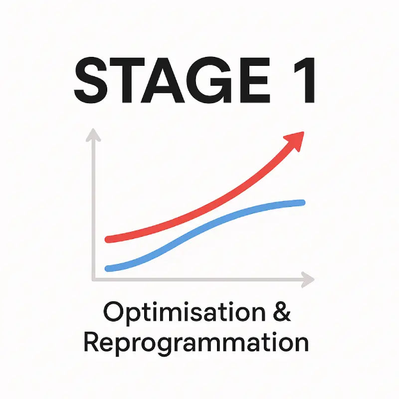 Stage 1 – modification de fichiers moteur pour optimisation des performances et de la réactivité