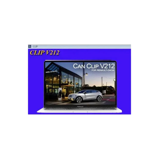 CAN CLIP V212 logiciel Renault Constructeur