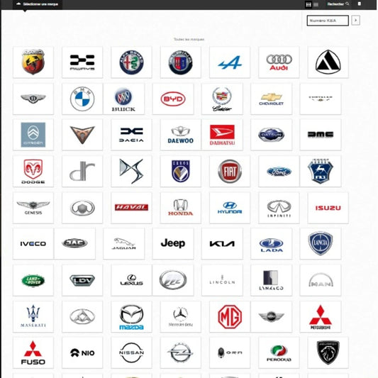 Interface du logiciel HaynesPro utilisée en atelier automobile