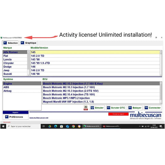 MULTIECUSCAN 4.8 Activé Full!
